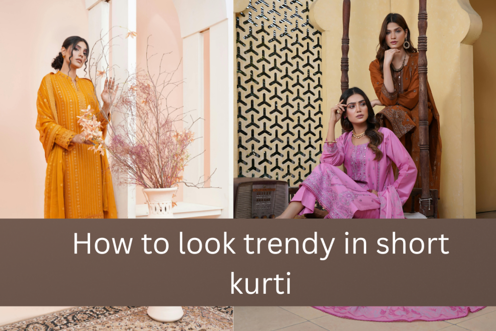 How to look trendy in short kurti